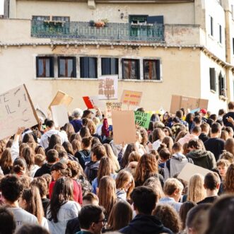Youth Climate Italy Protest