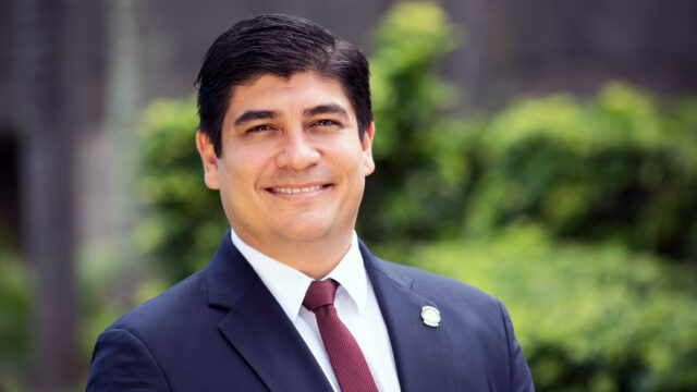 President Carlos Alvarado